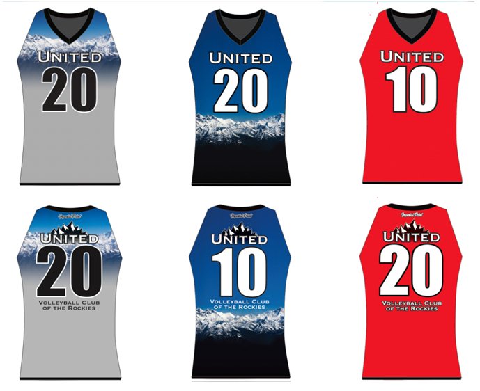 UNITED JERSEYS, BACK PACKS
